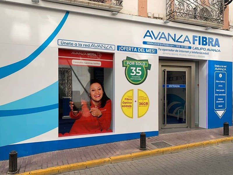 Tienda Avanza Fibra en Cuevas de Almanzora