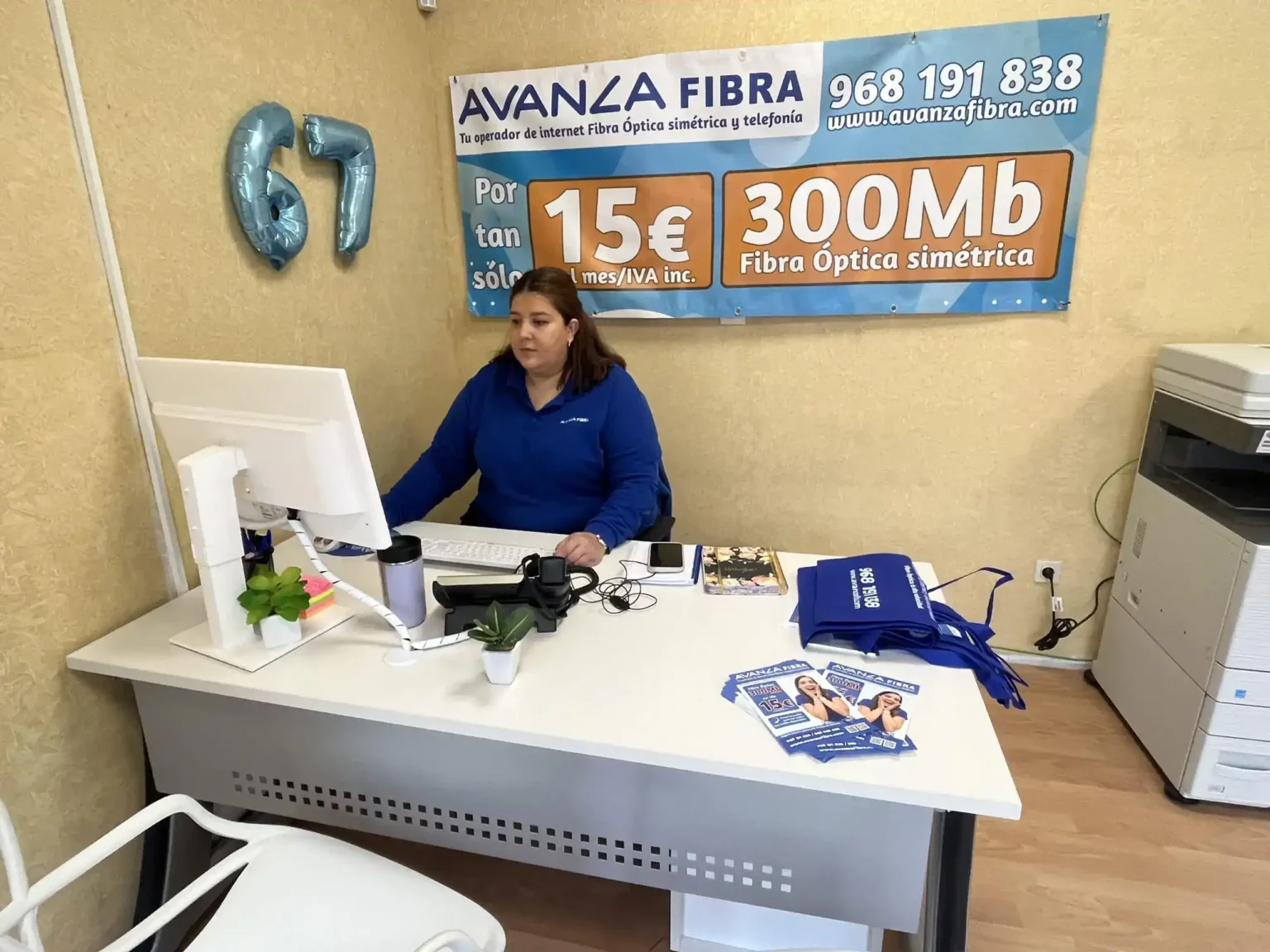 Tienda Avanza Fibra en La Roda