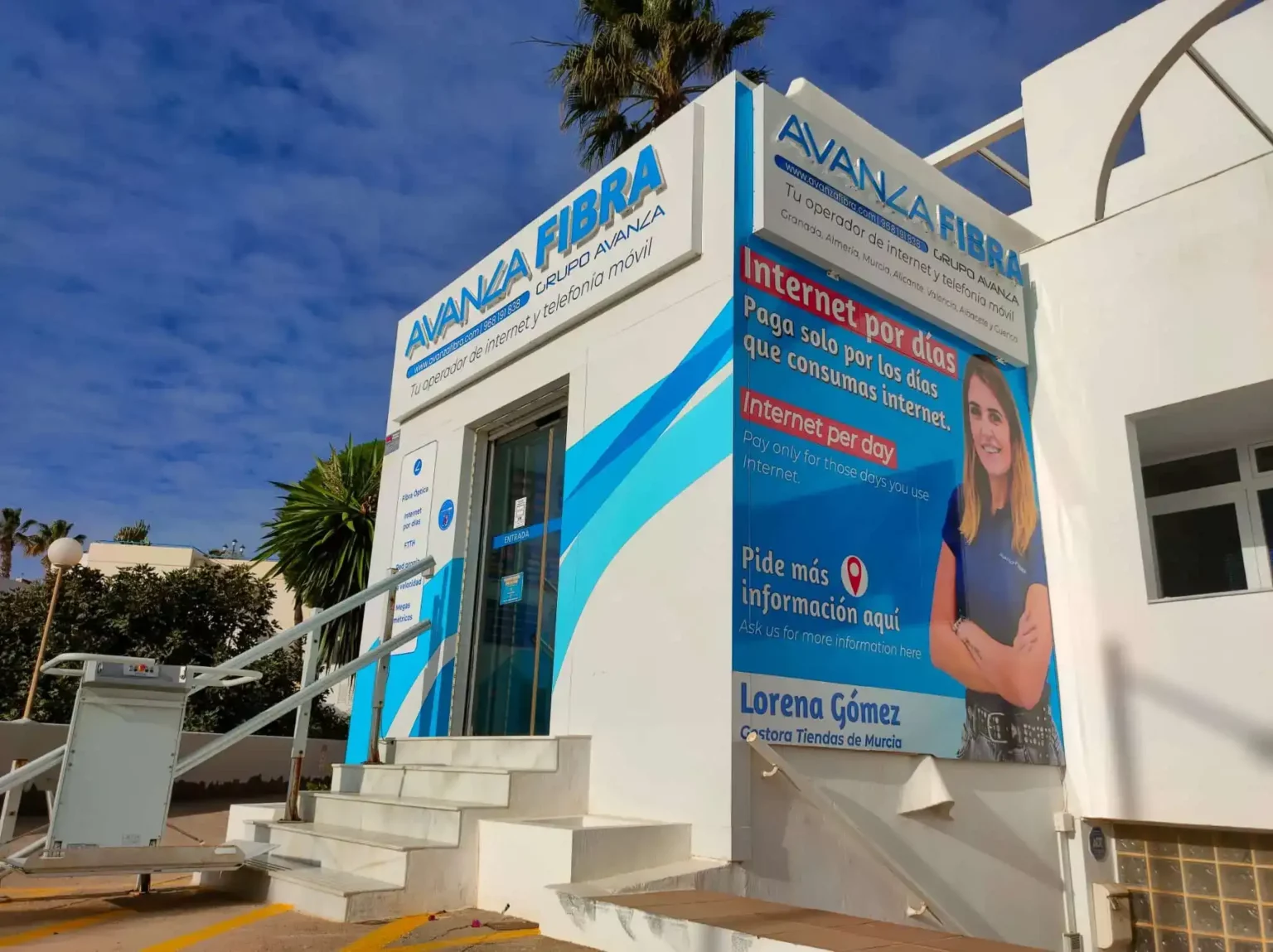 Tienda Avanza Fibra en Mojácar