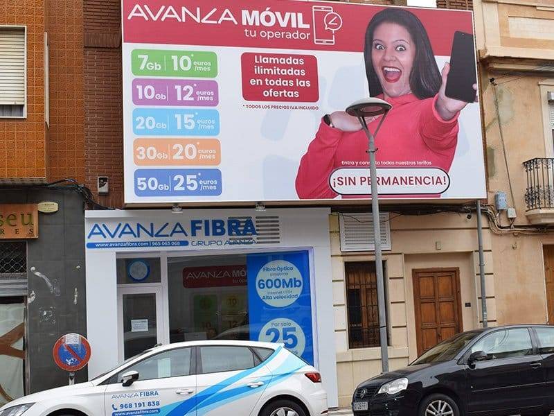 Tienda Avanza Fibra en Picassent