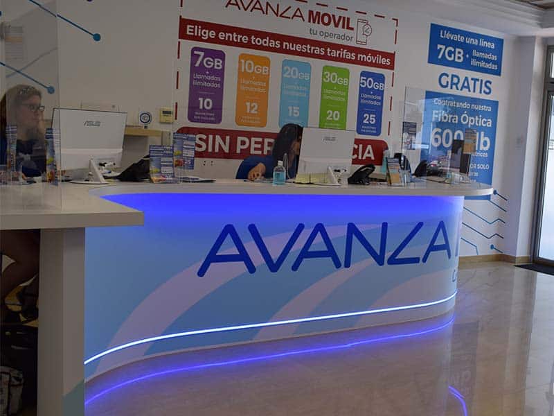 Tienda Avanza Fibra en San Javier