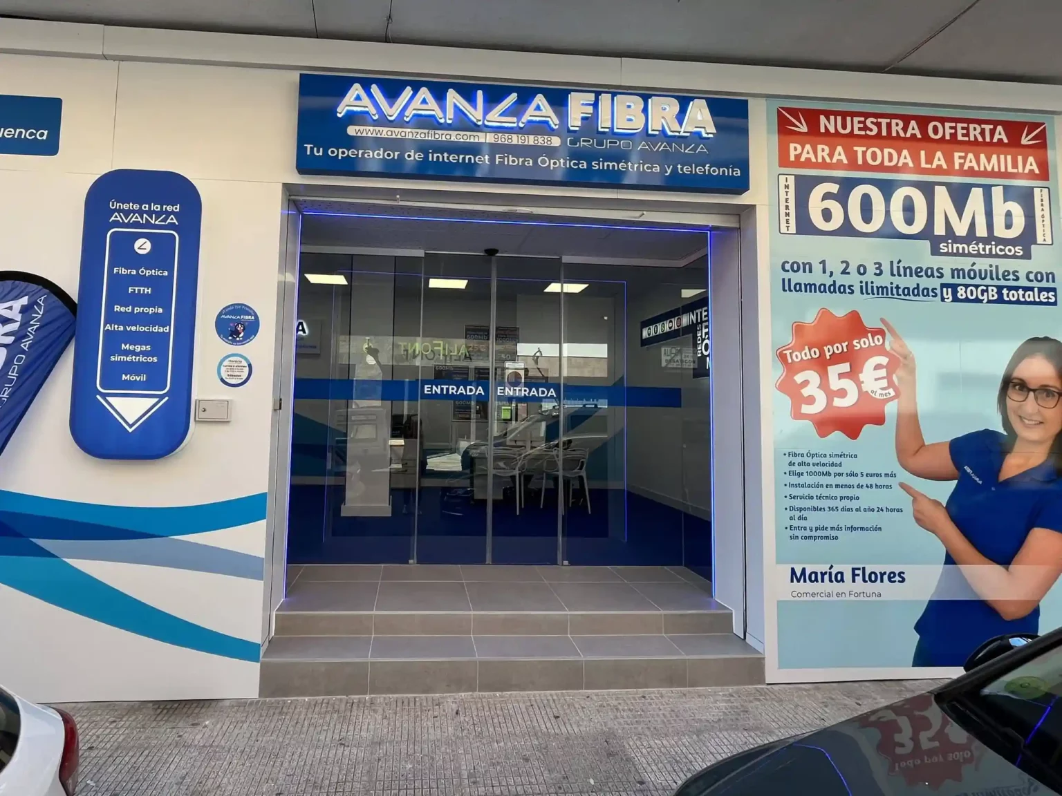 Tienda Avanza Fibra en Santomera